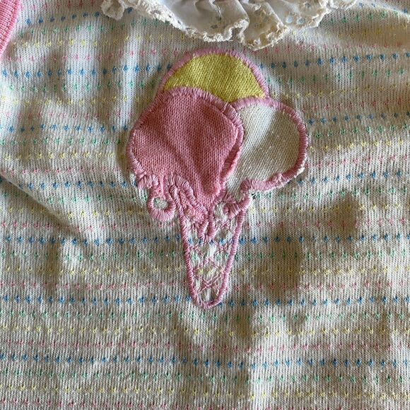 Vintage Garanimals Pastel Ice Cream Tank Girls' 24 Months - Picture 6 of 10